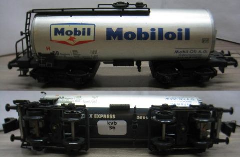 Trix Express 20/92M 493 3493 MOBILOIL 4-achsig (kvb36), 2. Version