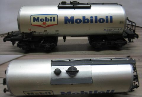 Trix Express 20/92M 493 3493 MOBILOIL 4-achsig (kvb37), 2. Version