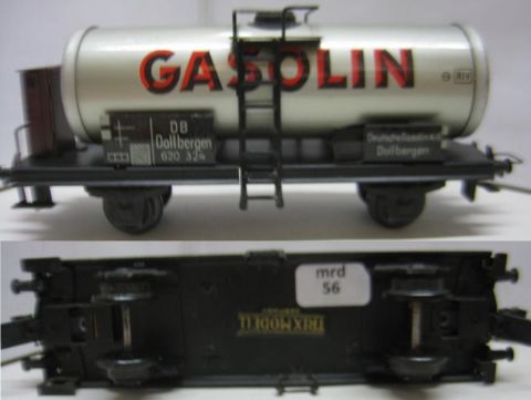 Trix 20/78G Tankwagen GASOLIN mit Bremserhaus (mrd56)