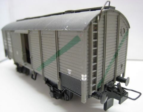 Trix Express 991 3991 gedeckter Güterwagen Modell MVA der FS