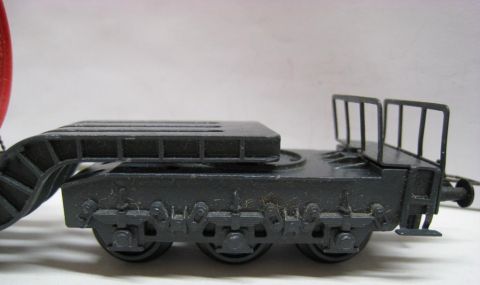 Trix Express 3479 Schwertransportwagen mit rotem Kessel (elz10)