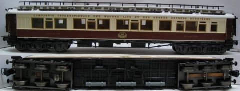 Trix Express 33390 CIWL Schlafwagen Nr 1000 A, 6-achsig, beige/braun (msl10)