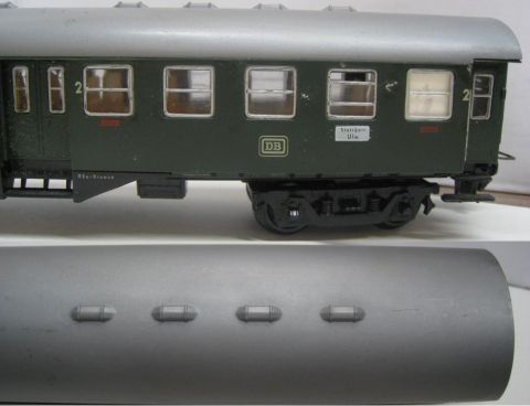 Trix Express 3374 Umbau-Personenwagen 1.-2. Kl Modell AB 4 yge (hrm55)