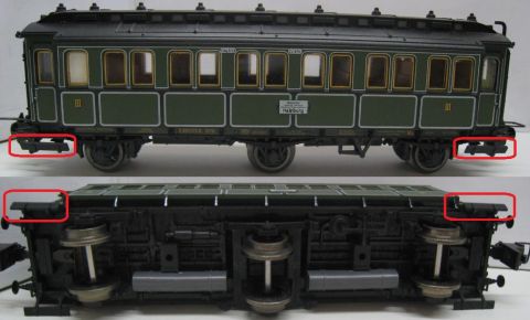 Trix Express 3443 Langholzwagen (hrm76)