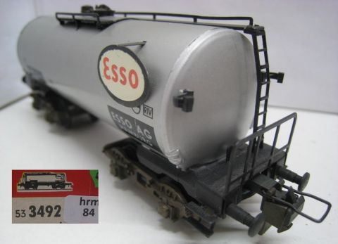 Trix Express 3492 Tankwagen ESSO 4-achsig (hrm84)