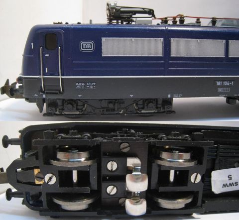 Trix Express 32347 BR 181 104-1 der DB (sww5)
