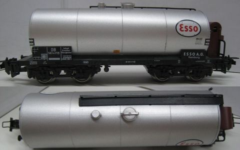 Mä/TE 46515 Esso Tankwagen 4-achsig mit Bremserhaus der DB Ep. III (23-30)