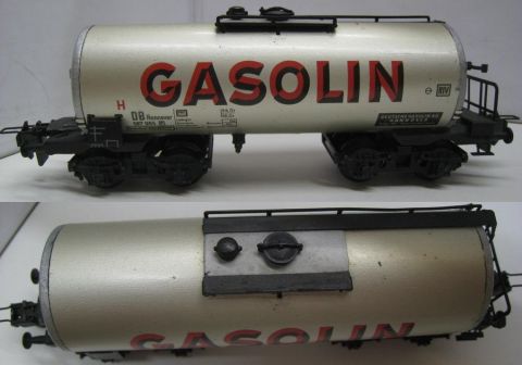 Trix Express 20/92 G Gasolin 4-achser 1. Version silber (23-27)