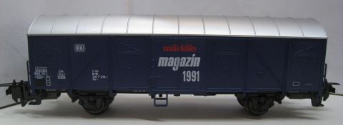 Mä/TE 84627 ged Güterwagen Märklin Magazin Jahreswagen 1991 (frr58), Top/OV. 