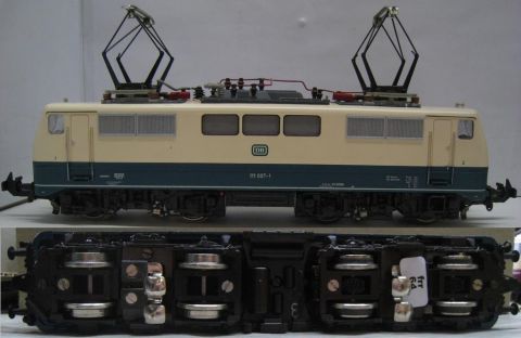 TI/TE 22553 E-Lok BR 111007-1 türkis/beige der DB (frr64),