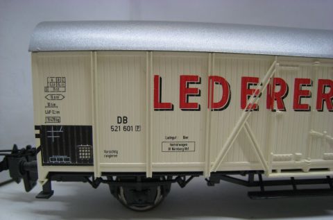 Ro/TE 46236 Güterwagen Lederer-Bräu DB (sws67) sehr gut leider ohne OV