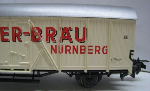 Ro/TE 46236 Güterwagen Lederer-Bräu DB (sws67) sehr gut leider ohne OV