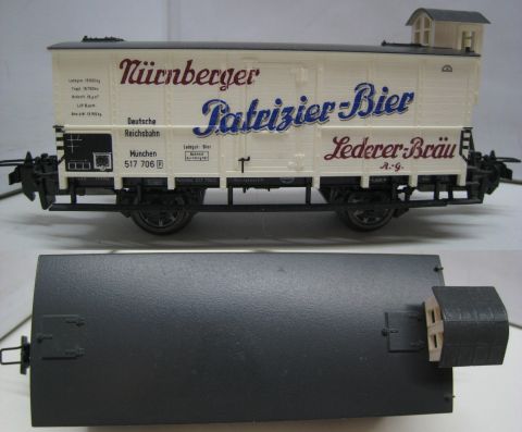 Trix Express Bierwagen Patrizier-Bier der DR (sws65)  sehr gut leider ohne OV