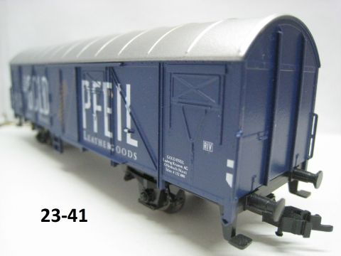 TI/TE 23886 ged Güterwagen der DB GOLD PFEIL Finest Lethergoods (23-41) TI Original Box.
