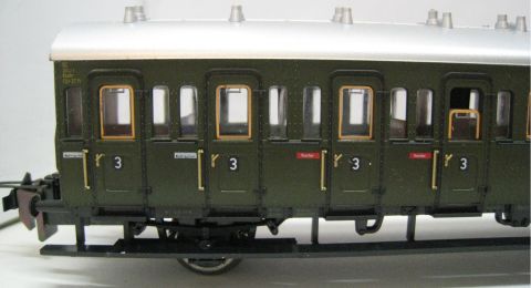 TI/TE 23300 DR-Personenzug-Abteilwagen 2. - 3. Kl (jhw63) TOP/OV