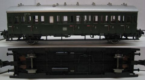 TI/TE 23330 DB-Personenzug-Abteilwagen 1.-2. Kl Typ ABb-21 (jhw68) selten, TOP/OV