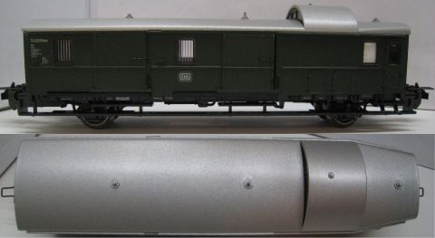 TI/TE 23332 DB- Personenzug-Packwagen Typ Pwi-23 (jhw70) selten TOP/OV