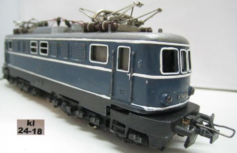 Trix Express 761 E 10 003 blau (24-18) sehr frühe, verm 2. Version aus 1956,