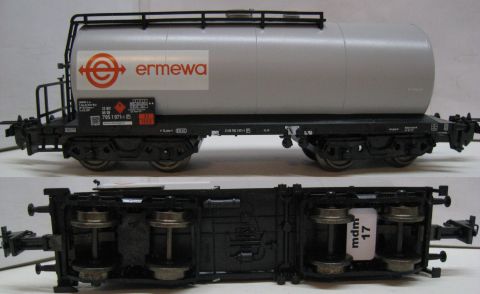 TI/TE  23807 4-achsiger Tankwagen Ermewa (mdm17) NUR1997, sehr selten