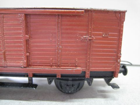 Trix Express 20/117 ged Güterwagen Typ München o Brh (ubs7) Original Karton.
