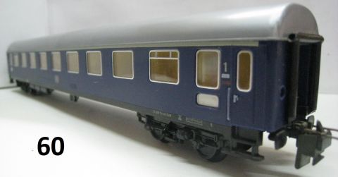 Trix Express 3389 Fernschnellzug-Personenwagen (mdm60), A 4üm 26,4 cm mit Box ohne Label