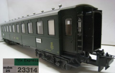 TI/TE 23314 SBB Personenwagen 3. Klasse Modell C4ü (mdm24) NUR 2001, TOP/OV.