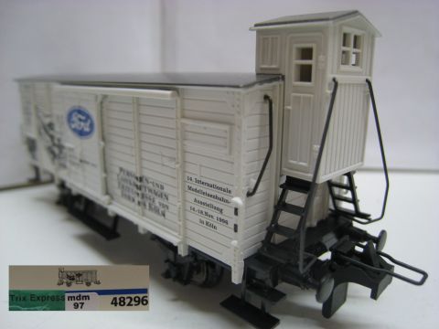 Mä/TE 48296 Ged, Güterwagen mit Brh Ford der DRG (mdm97) TOP/OV