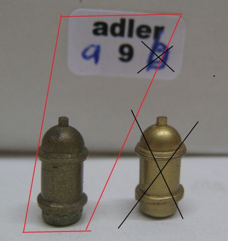 Dampfdom grünlich Gold (9a)