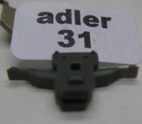 Wagen Achslagerblende grau neu (31)