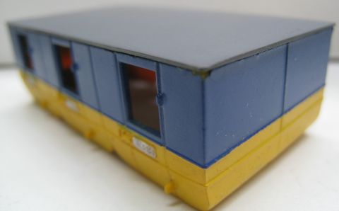 Wagengehäuse blau/gelb (34)