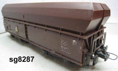 Trix Express 483 Schüttgutwagen für feine Güter geschlossen (sg8287) ohne Deckelklappen Einsatz,