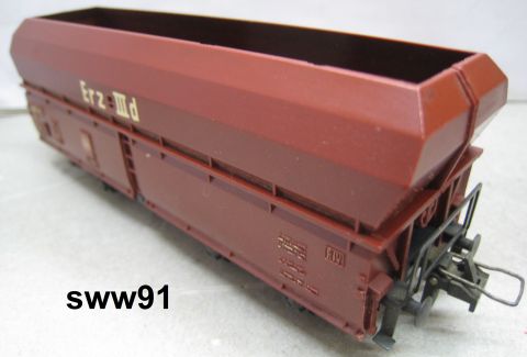 Trix Express 3487 Schüttgutwagen Erz IIId Abziehbild (sww91), o. OV