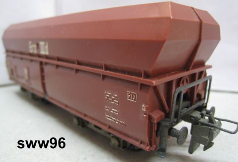 Trix Express 3487 Schüttgutwagen Erz IIId weiß aufgedruckt (sww96), o. OV