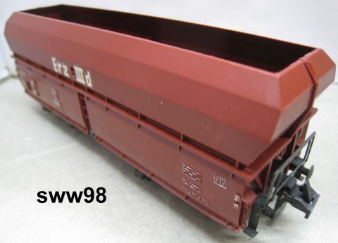 Trix Express 3487 Schüttgutwagen Erz IIId (sww98) Erz IIId Abziehbild (sww98), o. OV