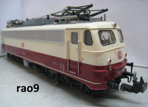 Trix Express 2245 112 494-0 rot/beige Kunststoff Gehäuse (rao9) rundum sehr schön Erhalten o OV