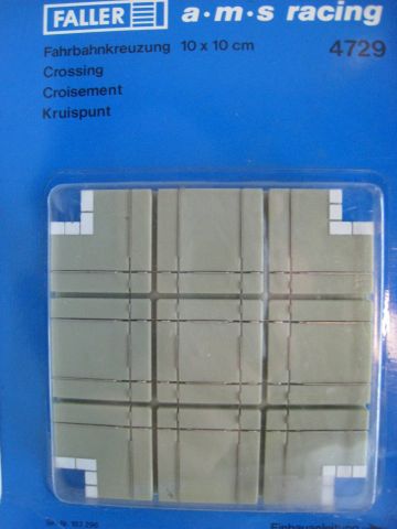 Faller AMS 4729 Kreuzung zweispurig 10 x 10cm (ams213) TOP/OV