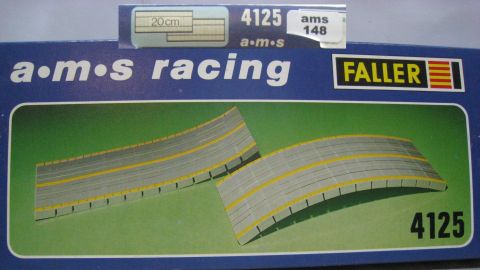 Faller AMS 4125 -- 2 x flexible Gerade 20 cm (ams148) TOP/OV