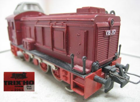 Trix Express 2263 V36 057 rot (jhw152) TOP/OV