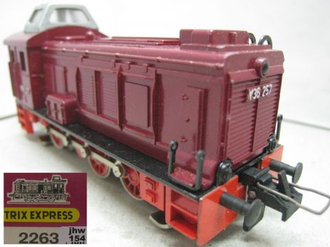 Trix Express 2263 V36 057 rot (jhw154) TOP/OV