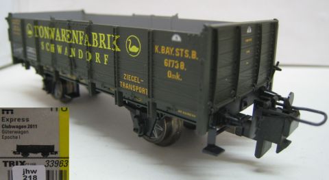 Trix Express 33963 Profi Club Modell 2011 (jhw218) TOP/OV
