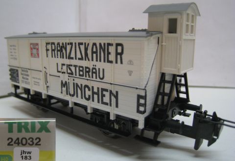 TI/TE 24034 Bierwagen Franziskaner Leistbräu München (jhw184) Sondermodell IMA München 2003 TOP/OV
