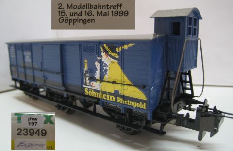 TI/TE 23949 Söhnlein Rheingold (jhw197) SoMo 2. Modellbahntreff 1999 Göppingen TOP/OV
