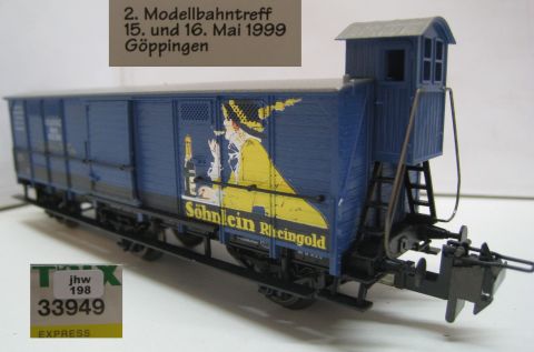 Trix Express 33949 Söhnlein Rheingold (jhw198) SoMo 2. Modellbahntreff 1999 Göppingen TOP/OV