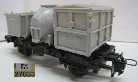 TI/TE 27033 Behälter Tragwagen Von Haus zu Haus (jhw210) TOP/OV