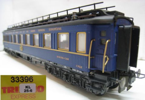 Trix Express 33396 Orient Express CIWL-Speisewagen WR Nr. 1702 (25-6) TOP/OV