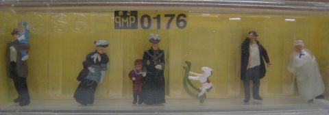 Preiser  0176 Passanten flanierend um 1900 TOP/OV