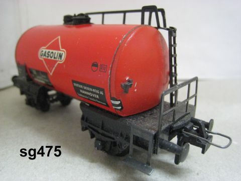 Trix Express 3430 Tankwagen GASOLIN 2-achsig (sg475) rundum schön o. OV.