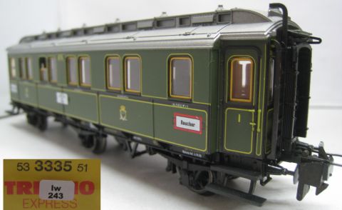 Trix Express 3335.51 Schnellzugwagen AB 1.und2. Kasse (jhw243) TOP/OV