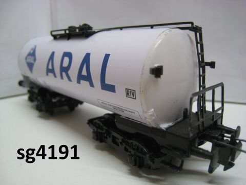 Trix Express 3494 Tankwagen ARAL weiß (sg4191) weiß, sehr gut, o OV.