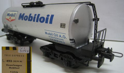 Trix Express 20/92M 493 3493 Mobiloil kleiner Pegasus (us3148) 1957-69, TOP/OV